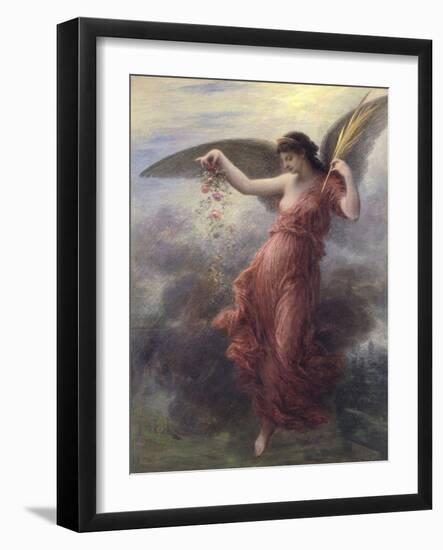 Immortality, 1889 (Oil on Canvas)-Ignace Henri Jean Fantin-Latour-Framed Giclee Print