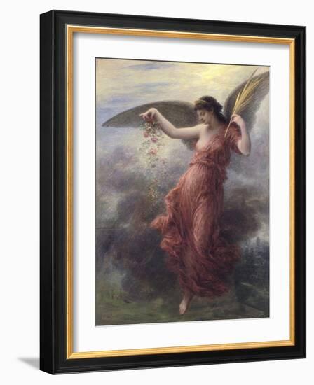 Immortality, 1889 (Oil on Canvas)-Ignace Henri Jean Fantin-Latour-Framed Giclee Print