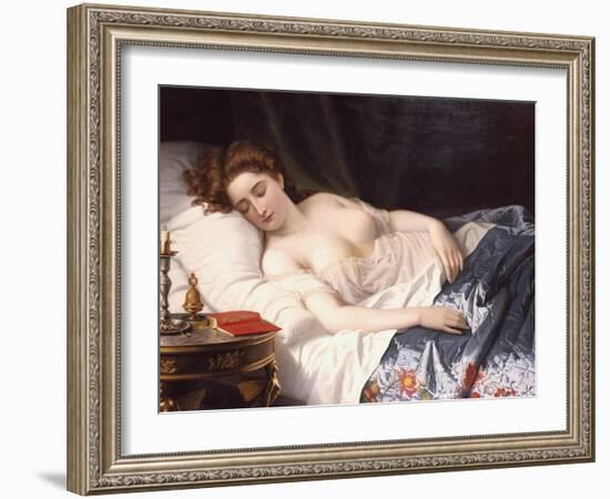 Imogen from Shakespeare's "Cymbeline", 1872-Wilhelm Ferdinand Souchon-Framed Giclee Print