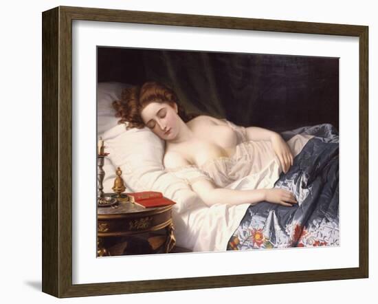 Imogen from Shakespeare's "Cymbeline", 1872-Wilhelm Ferdinand Souchon-Framed Giclee Print