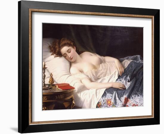 Imogen from Shakespeare's "Cymbeline", 1872-Wilhelm Ferdinand Souchon-Framed Giclee Print