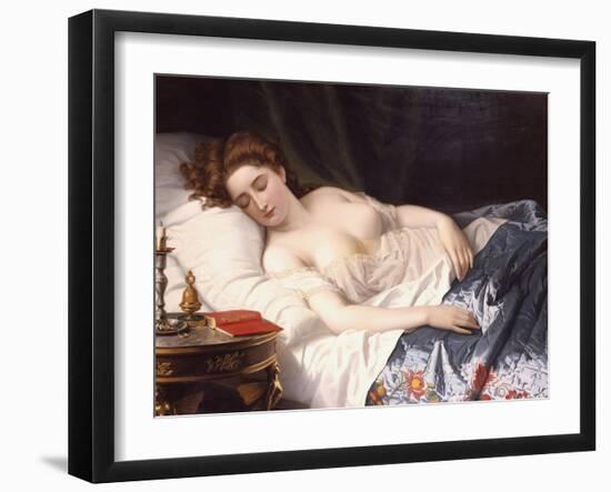 Imogen from Shakespeare's "Cymbeline", 1872-Wilhelm Ferdinand Souchon-Framed Giclee Print