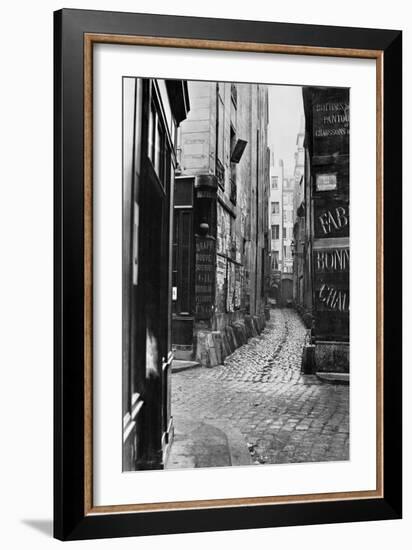 Impasse Des Bourdonnais, from Rue De La Limace, Paris, 1858-78-Charles Marville-Framed Giclee Print