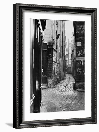 Impasse Des Bourdonnais, from Rue De La Limace, Paris, 1858-78-Charles Marville-Framed Giclee Print