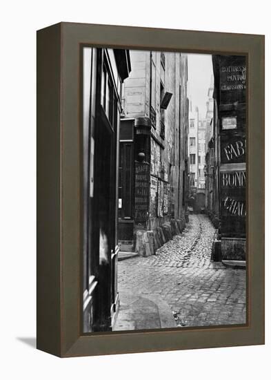 Impasse Des Bourdonnais, from Rue De La Limace, Paris, 1858-78-Charles Marville-Framed Premier Image Canvas
