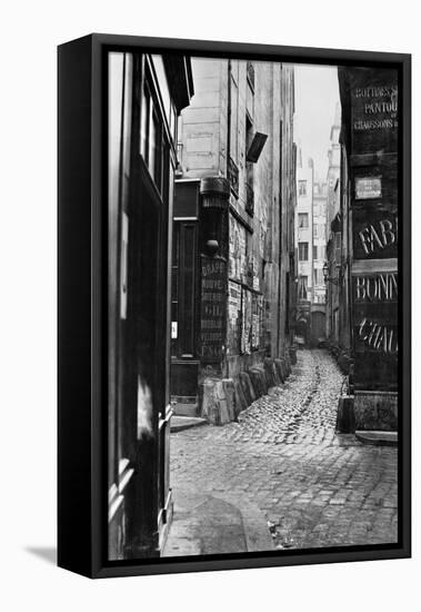 Impasse Des Bourdonnais, from Rue De La Limace, Paris, 1858-78-Charles Marville-Framed Premier Image Canvas