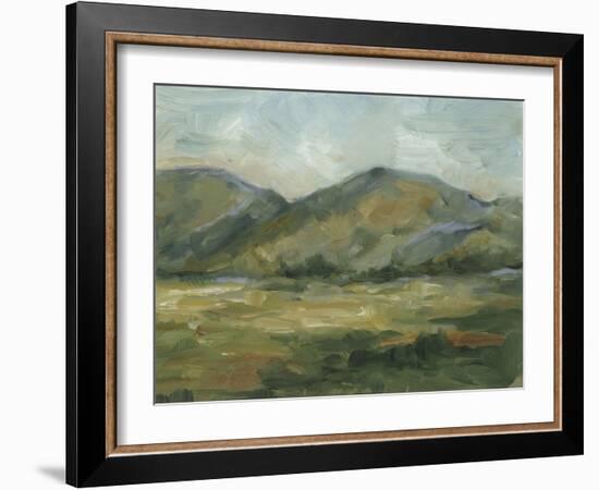 Impasto Landscape II-Ethan Harper-Framed Art Print