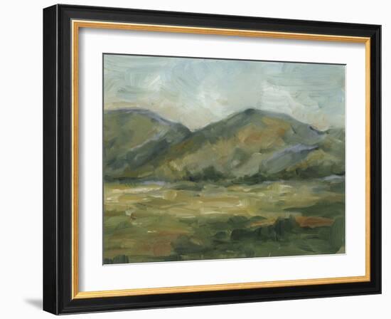 Impasto Landscape II-Ethan Harper-Framed Art Print