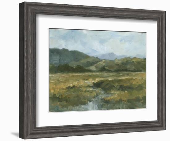 Impasto Landscape III-Ethan Harper-Framed Art Print