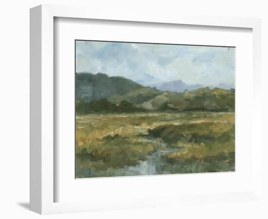 Impasto Landscape III-Ethan Harper-Framed Art Print