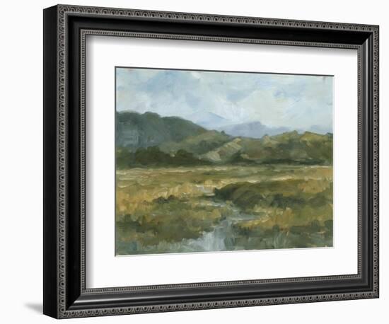 Impasto Landscape III-Ethan Harper-Framed Art Print