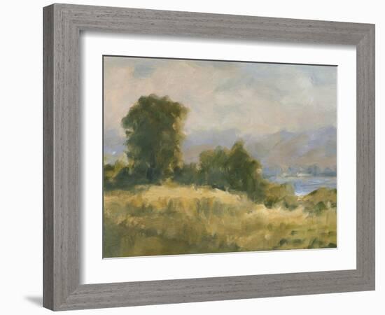 Impasto Landscape V-Ethan Harper-Framed Art Print