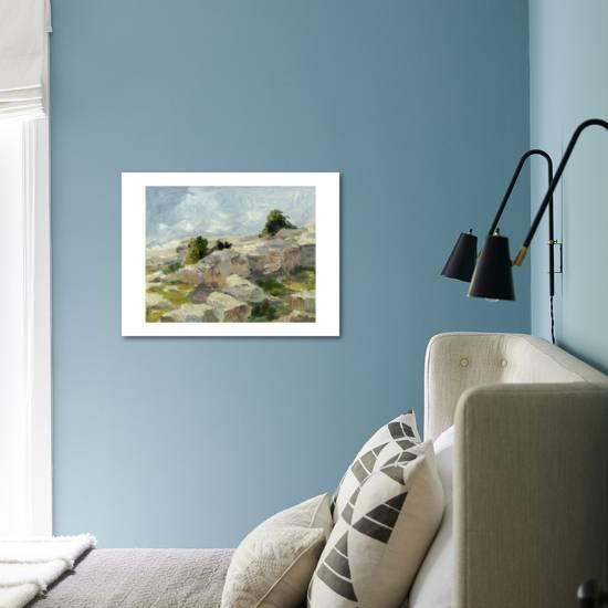 Impasto Mountainside I Art Print Ethan Harper Art Com