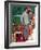 "Imperfect Fit", December 15,1945-Norman Rockwell-Framed Giclee Print