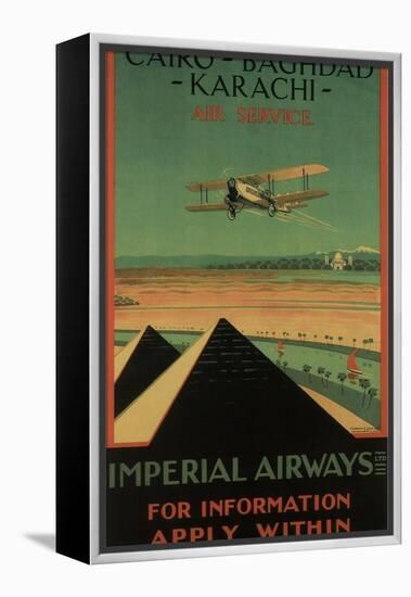 Imperial Airways, 1926-Charles C. Dickson-Framed Premier Image Canvas