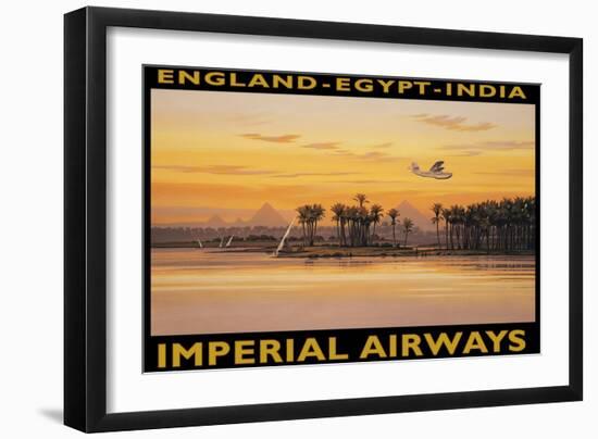 Imperial Airways, Egypt-Kerne Erickson-Framed Premium Giclee Print