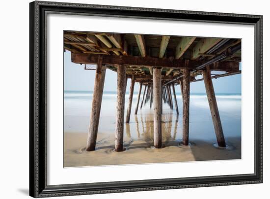 Imperial Beach Pier-Lee Peterson-Framed Photo