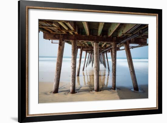 Imperial Beach Pier-Lee Peterson-Framed Photo