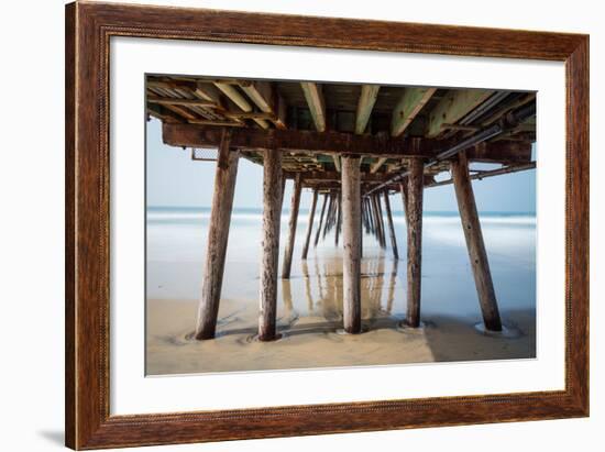 Imperial Beach Pier-Lee Peterson-Framed Photo