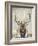 Imperial Bull Elk-Dina Perejogina-Framed Art Print