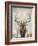 Imperial Bull Elk-Dina Perejogina-Framed Art Print