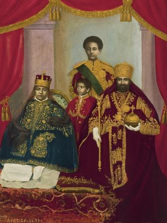 Imperial Family of Haile Selassie I Giclee Print | Art.com