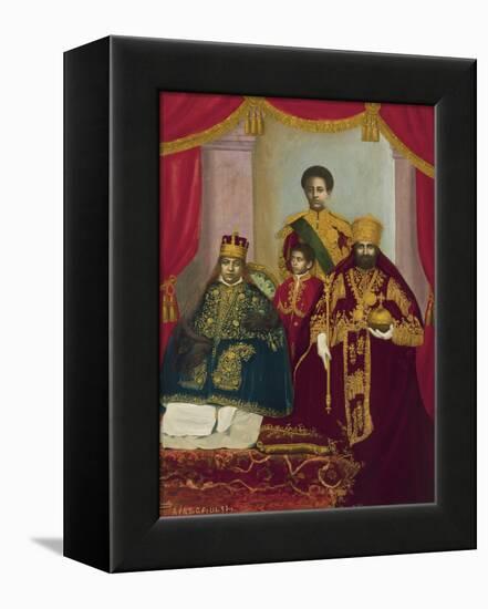 Imperial Family of Haile Selassie I-null-Framed Premier Image Canvas