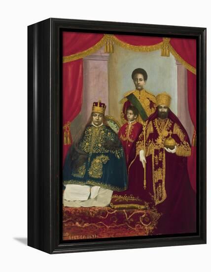 Imperial Family of Haile Selassie I-null-Framed Premier Image Canvas