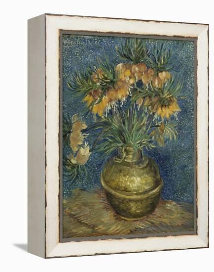 Imperial Fritillaries in a Copper Vase, 1887-Vincent van Gogh-Framed Premier Image Canvas