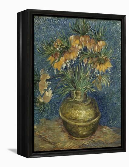 Imperial Fritillaries in a Copper Vase, 1887-Vincent van Gogh-Framed Premier Image Canvas