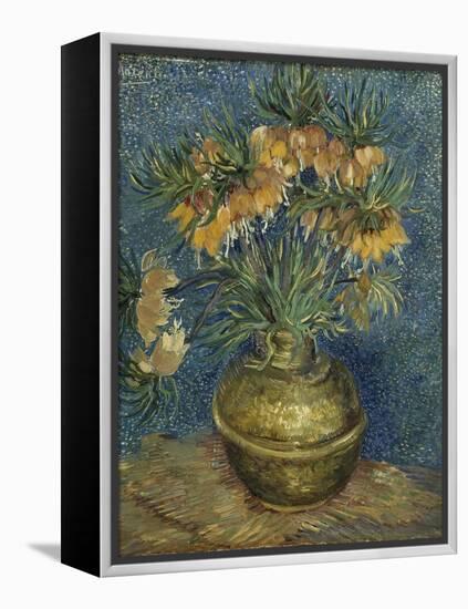 Imperial Fritillaries in a Copper Vase, 1887-Vincent van Gogh-Framed Premier Image Canvas