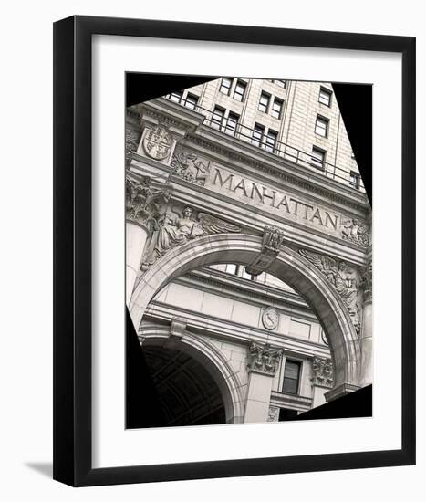 Imperial Manhattan-Richard James-Framed Art Print