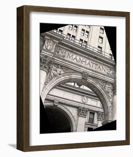 Imperial Manhattan-Richard James-Framed Art Print