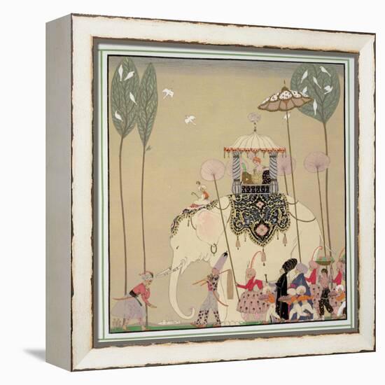 Imperial Procession-Georges Barbier-Framed Premier Image Canvas