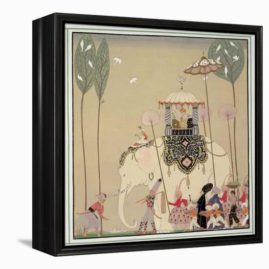 Imperial Procession-Georges Barbier-Framed Premier Image Canvas