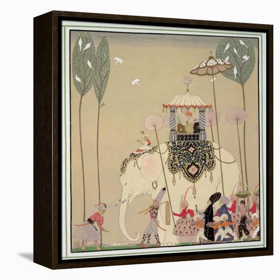 Imperial Procession-Georges Barbier-Framed Premier Image Canvas