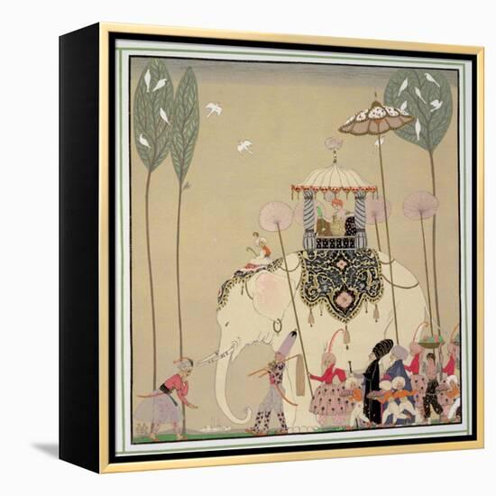 Imperial Procession-Georges Barbier-Framed Premier Image Canvas