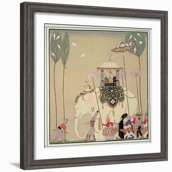 Imperial Procession-Georges Barbier-Framed Giclee Print