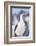 Imperial shag (Leucocarbo atriceps), Sea Lion Island, Falkland Islands, South America-Marco Simoni-Framed Photographic Print