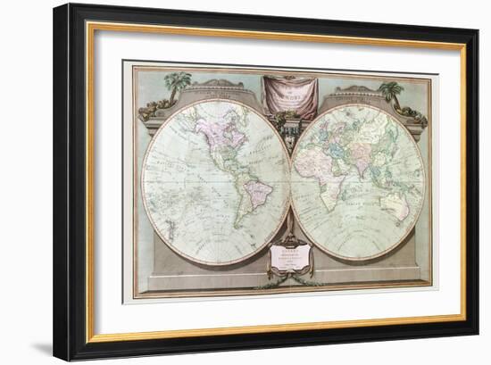 Imperial Sheet Atlas-Robert Laurie & James Whittle-Framed Art Print