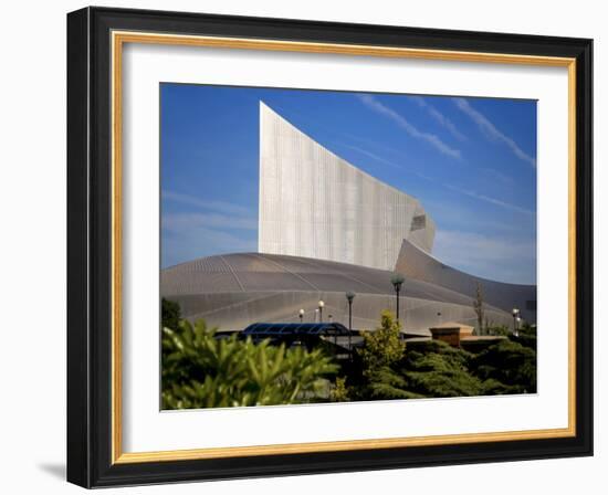 Imperial War Museum North, Trafford Wharf Road, Manchester, England, United Kingdom, Europe-Richardson Peter-Framed Photographic Print