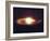 Implosion of a Sun with Visible Solar System and Planets-Stocktrek Images-Framed Photographic Print