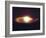 Implosion of a Sun with Visible Solar System and Planets-Stocktrek Images-Framed Photographic Print