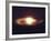 Implosion of a Sun with Visible Solar System and Planets-Stocktrek Images-Framed Photographic Print