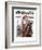 "Important Business" Saturday Evening Post Cover, September 20,1919-Norman Rockwell-Framed Giclee Print