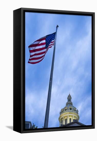 Imposing Architecture of the Baltimore City Hall-Jerry Ginsberg-Framed Premier Image Canvas