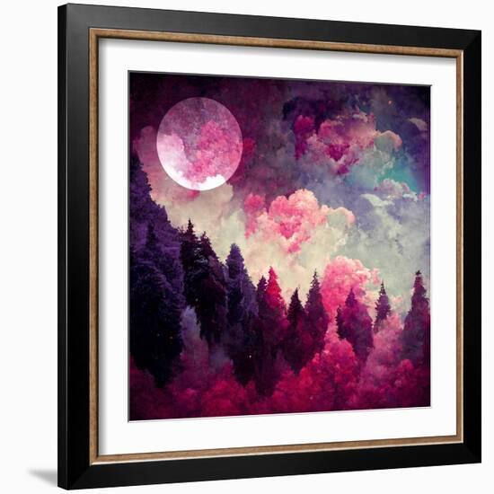 Impossible Forest-null-Framed Giclee Print