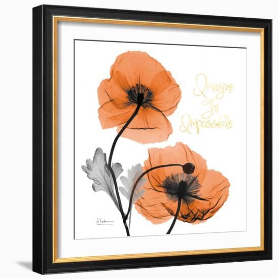 Impossible Iceland Poppy-Albert Koetsier-Framed Photo