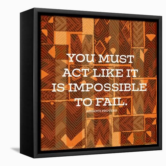Impossible To Fail-Nicholas Biscardi-Framed Stretched Canvas