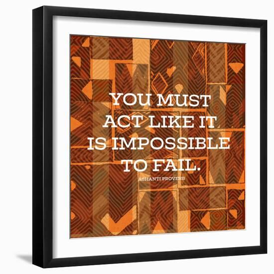Impossible To Fail-Nicholas Biscardi-Framed Art Print